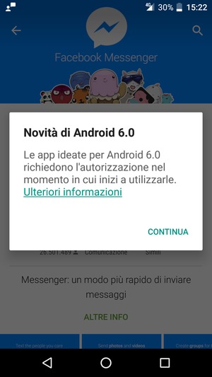 Seleziona CONTINUA