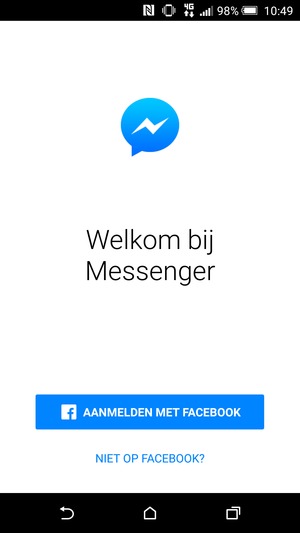 Uw app is klaar voor gebruik