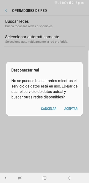 Seleccione ACEPTAR