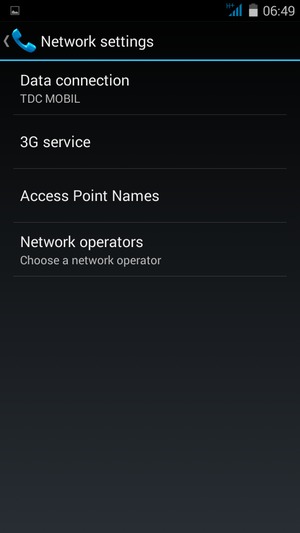 Select Network operators