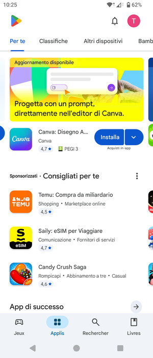 Seleziona Ricerca