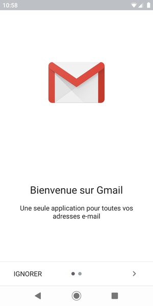 Sélectionnez SUIVANT