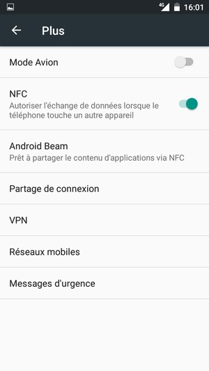 Sélectionnez Réseaux mobiles