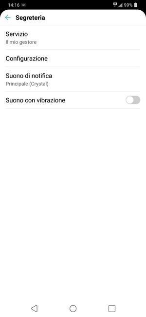 Seleziona Configurazione