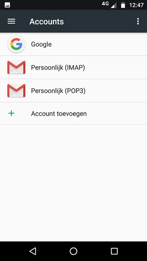 Selecteer Google