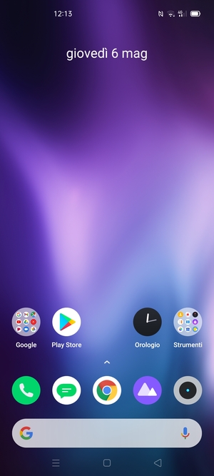 Seleziona Play Store