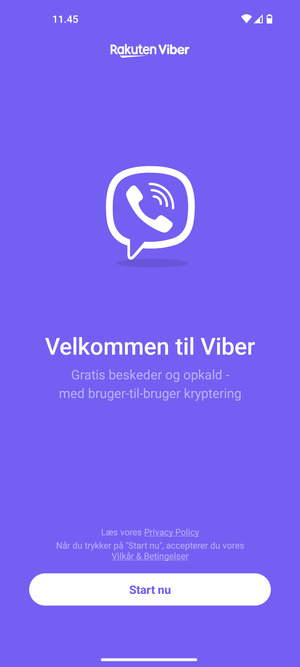 Din app er klar til brug