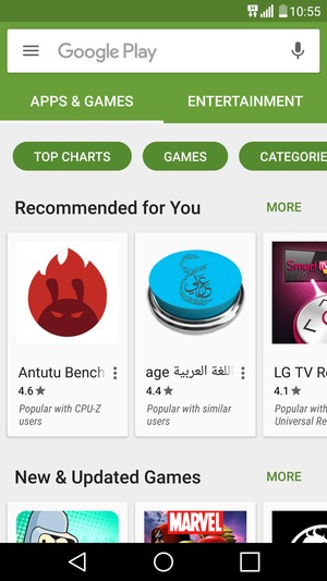Select the Search bar