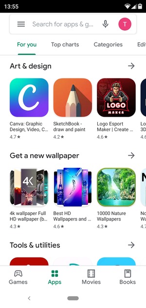 Select the Search bar