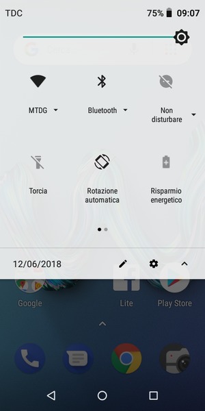 Disattiva Wi-Fi e Bluetooth