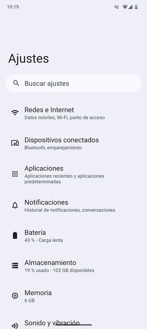Seleccione Redes e Internet