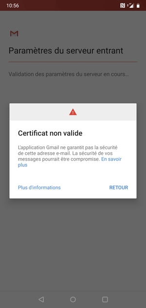 Sélectionnez Plus d'informations