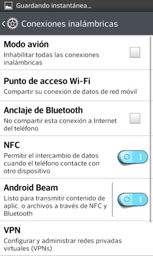 Seleccione Punto de acceso Wi-Fi