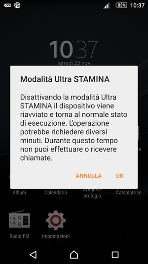 Seleziona OK
