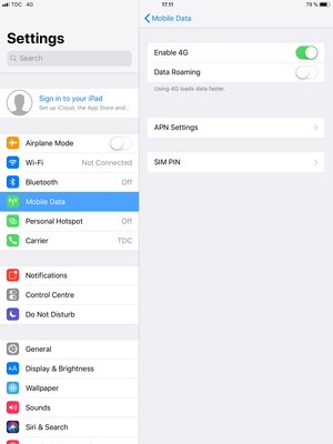 Select SIM PIN