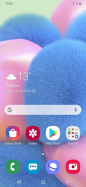 Selecteer Google