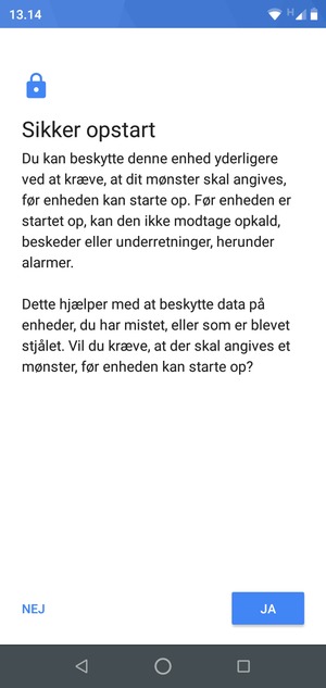 Vælg din foretrukne mulighed