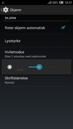Velg AUTO
