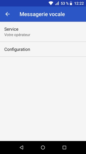 Sélectionnez Configuration