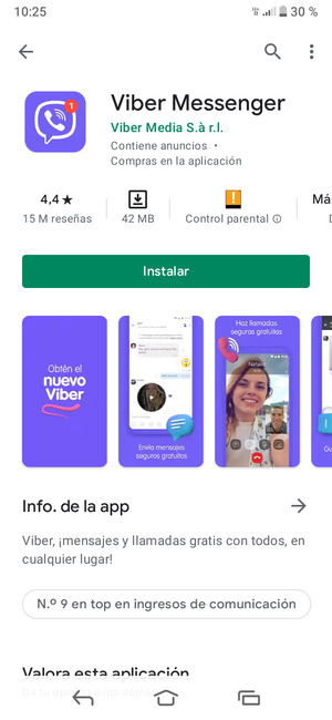 Seleccione Instalar