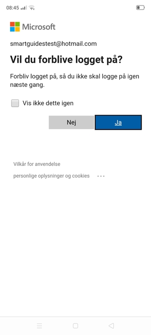 Vælg din foretrukne mulighed