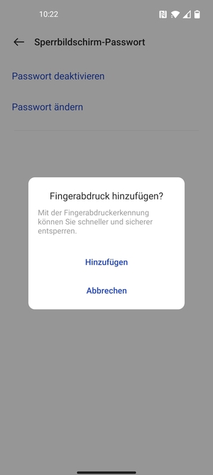 Wählen Sie die gewünschte Option