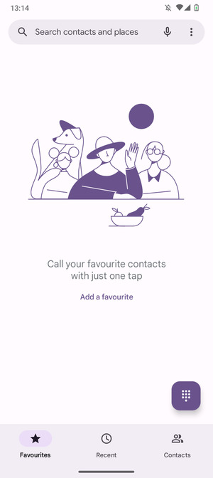 Select the Menu button