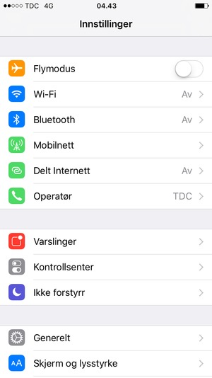Velg Mobilnett