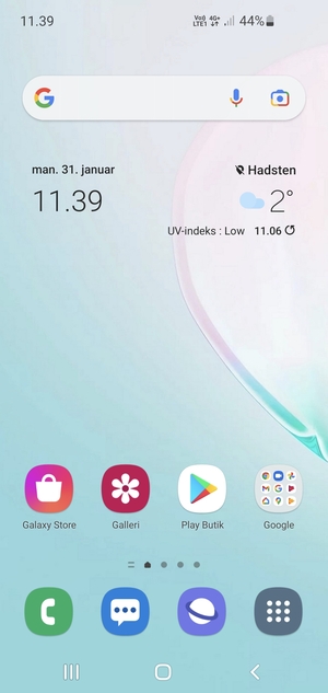 Swipe opad