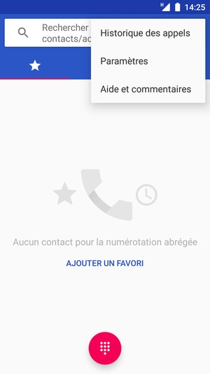 Sélectionnez Paramètres