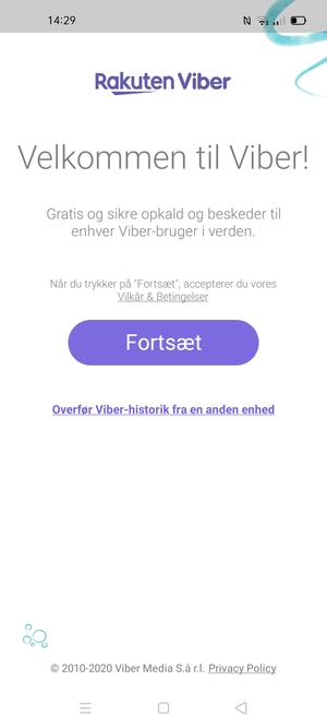 Din app er klar til brug