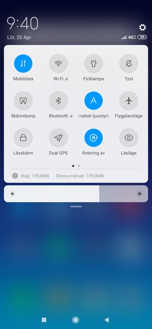 Svep åt vänster