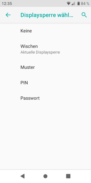 Wählen Sie Muster