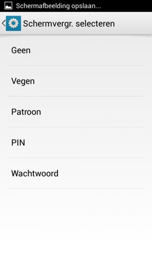 Selecteer Patroon