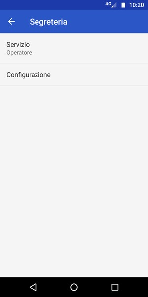 Seleziona Configurazione