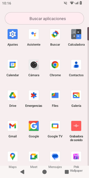 Seleccione Ajustes
