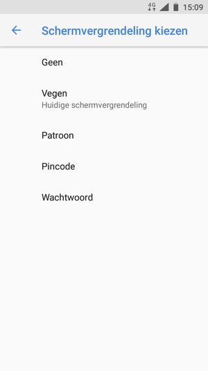 Selecteer Patroon