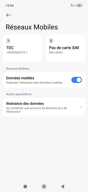 Sélectionnez Public