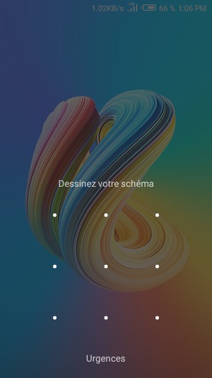 Votre téléphone est maintenant sécurisé par un écran de verrouillage