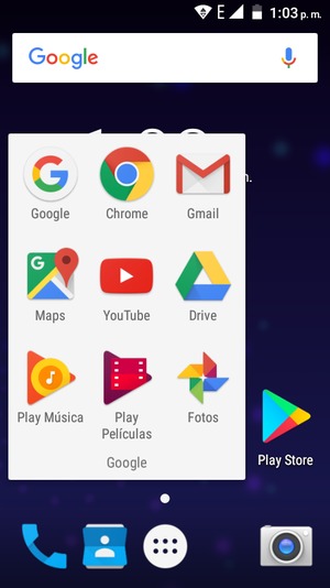 Seleccione Gmail