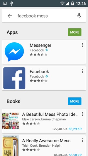 Select the app