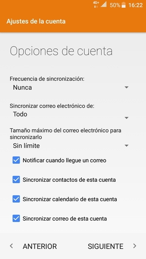 Seleccione SIGUIENTE