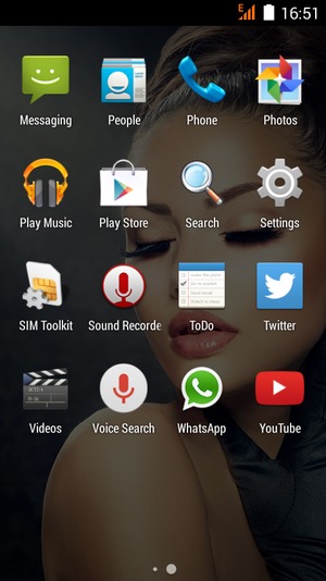 Scroll to and select Settings