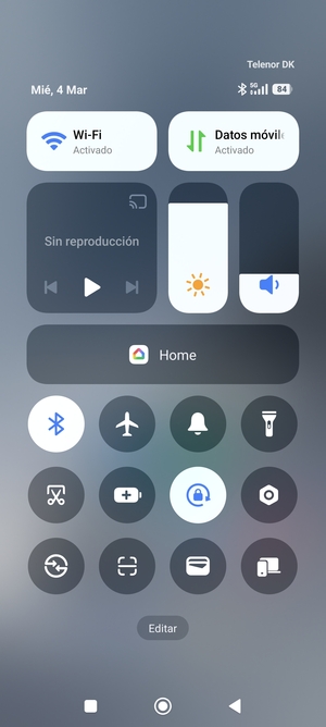 Desactive Wi-Fi y Bluetooth