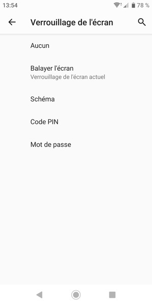 Sélectionnez Schéma