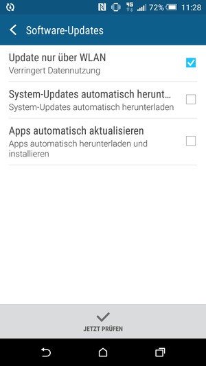 Wählen Sie JETZT PRÜFEN