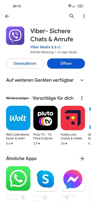 Wählen Sie Öffnen