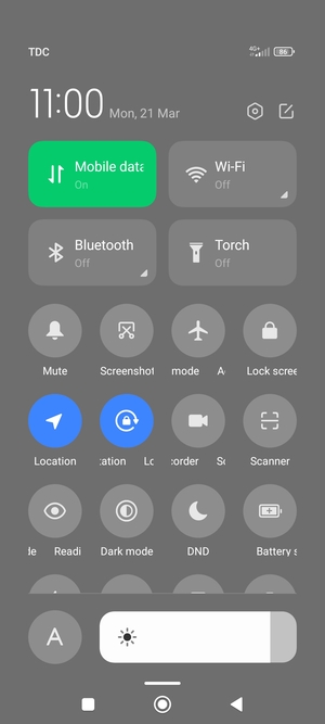Turn off Location