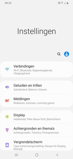 Selecteer Verbindingen