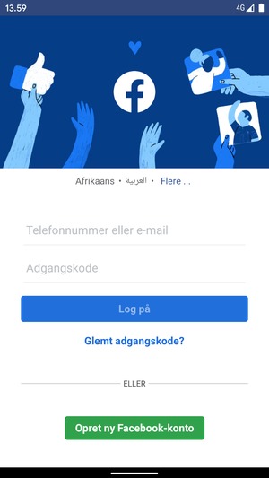 Din app er klar til brug